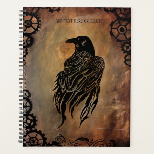 Clockwork Raven Planner (Voorkant)