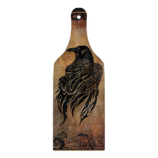 Clockwork Raven Snijplank (Voorkant)