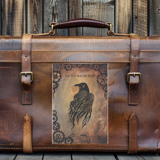 Clockwork Raven Sticker