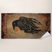 Clockwork Raven Strandlaken (Voorkant)