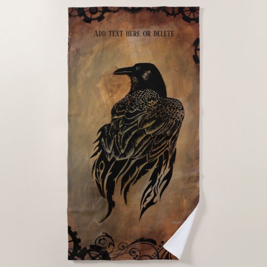 Clockwork Raven Strandlaken (Voorkant)
