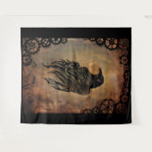 Clockwork Raven Wandkleed (Voorkant (horizontaal))
