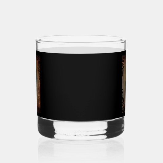 Clockwork Raven Whisky Glas (Links)