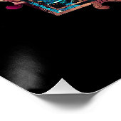 Clockwork schedel cupcake perfect poster (Hoek)