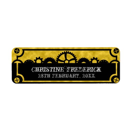 Clockwork Silhouette, souvenir labels (Voorkant)