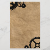 Clockwork Steampunk Stationery Briefpapier (Voorkant)