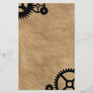 Clockwork Steampunk Stationery Briefpapier