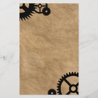 Clockwork Steampunk Stationery Briefpapier