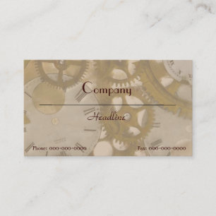 Clockwork-Visitekaartje Visitekaartje