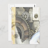 clockworkcolor briefkaart (Voorkant / Achterkant)