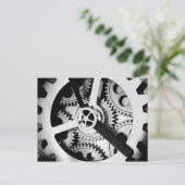 Clockworks Briefkaart (Staand voorkant)