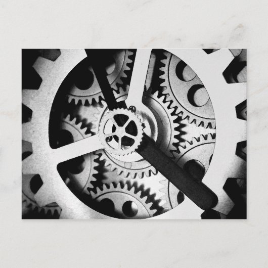 Clockworks Briefkaart (Voorkant)