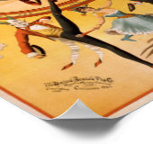 CLODOCHE TROUPE French CircusAct VAUDEVILLE Poster (Hoek)