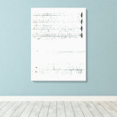 Clog Almanac Canvas Afdruk (Insitu (Houten vloer))