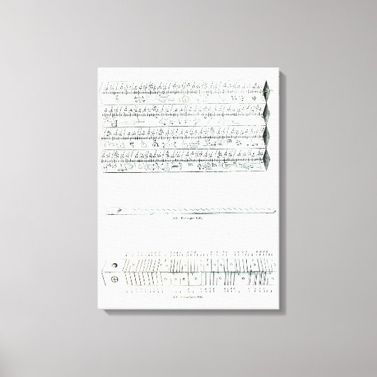 Clog Almanac Canvas Afdruk (Voorkant)