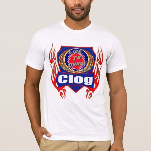 Clog Dance Draag T-shirts (Voorkant)