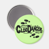  Clog Dancer Clogging Magneet (Voorkant / Achterkant)