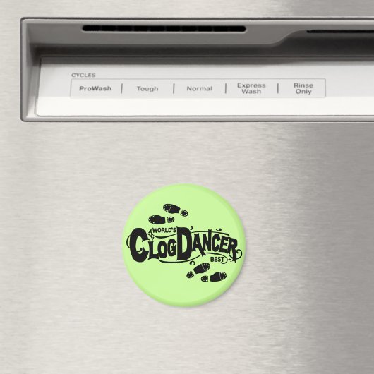Clog Dancer Clogging Magneet (Insitu (Vaatwasser))