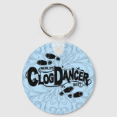 Clog Dancer Clogging Sleutelhanger (Voorkant)
