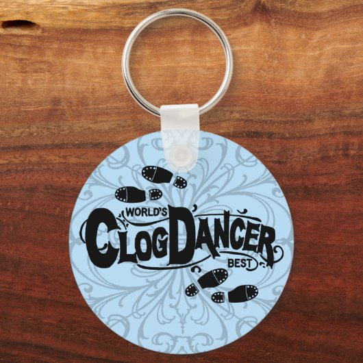 Clog Dancer Clogging Sleutelhanger (Voorkant)