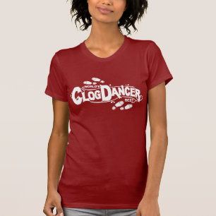 Clog Dancer Typografie White T-shirt