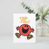 Clog Dancing Mr Noisy Briefkaart (Staand voorkant)