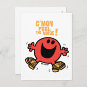 Clog Dancing Mr Noisy Briefkaart (Voorkant / Achterkant)