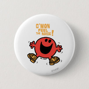 Clog Dancing Mr Noisy Ronde Button 5,7 Cm