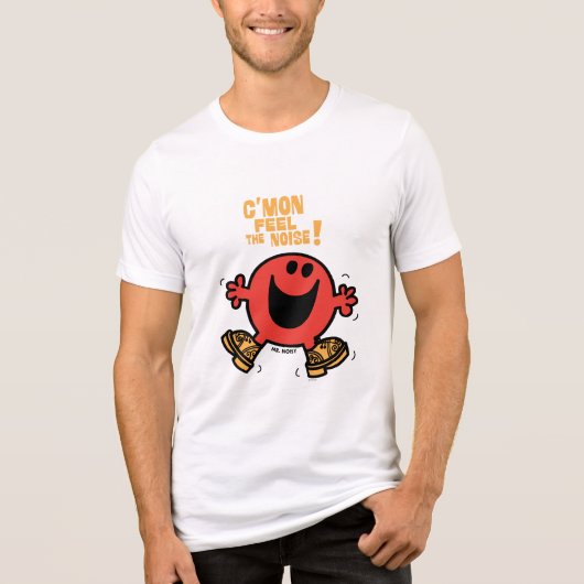 Clog Dancing Mr Noisy Tri-Blend Shirt (Voorkant)