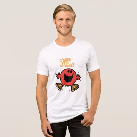 Clog Dancing Mr Noisy Tri-Blend Shirt (Voorkant volledig)