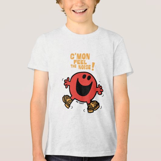 Clog Dancing Mr Noisy Tri-Blend Shirt (Voorkant)