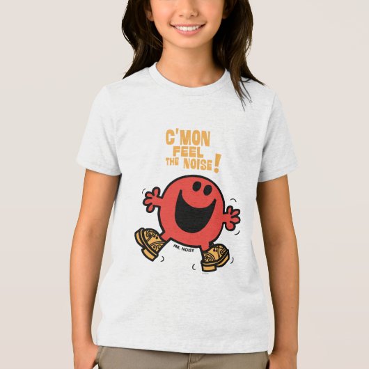 Clog Dancing Mr Noisy Tri-Blend Shirt (Voorkant)