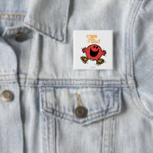 Clog Dancing Mr Noisy Vierkante Button 5,1 Cm (In situ)