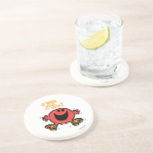 Clog Dancing Mr Noisy Zandsteen Onderzetter (Zijkant)