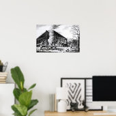 Clog Making Poster (Thuiskantoor)