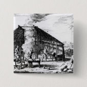 Clog Making Vierkante Button 5,1 Cm (Voorkant)