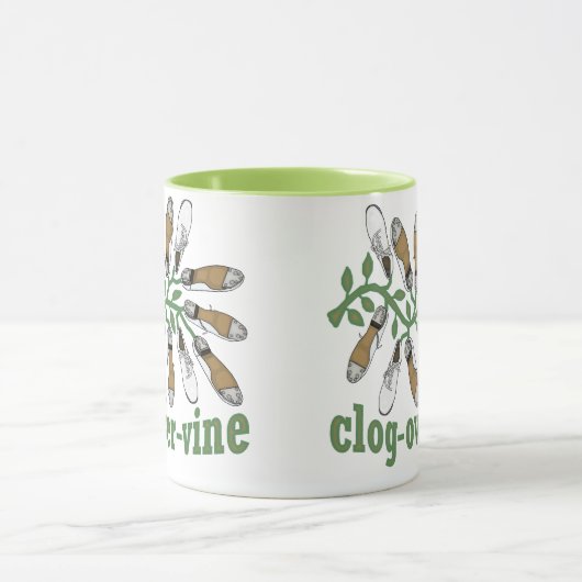 Clog Over Vine Dance Mok (Midden)