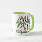 Clog Over Vine Dance Mok (Voorkant rechts)