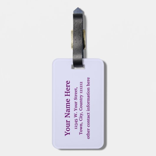 Cloggers Rock Step Clogging Dance Bagagelabel (Achterkant verticaal)