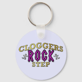 Cloggers Rock Step Clogging Dance Sleutelhanger