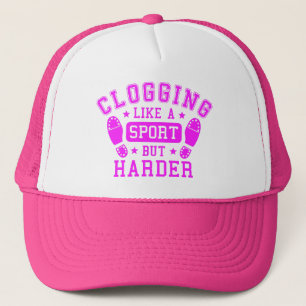 Clogging: als een sport maar Harder Pink Trucker Pet