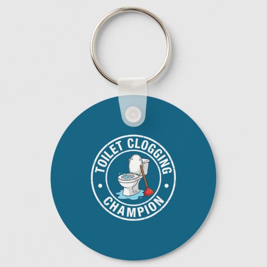Clogging Champion Toilet Apparel Sleutelhanger (Voorkant)