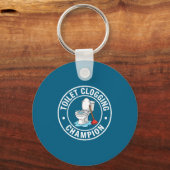 Clogging Champion Toilet Apparel Sleutelhanger (Voorkant)