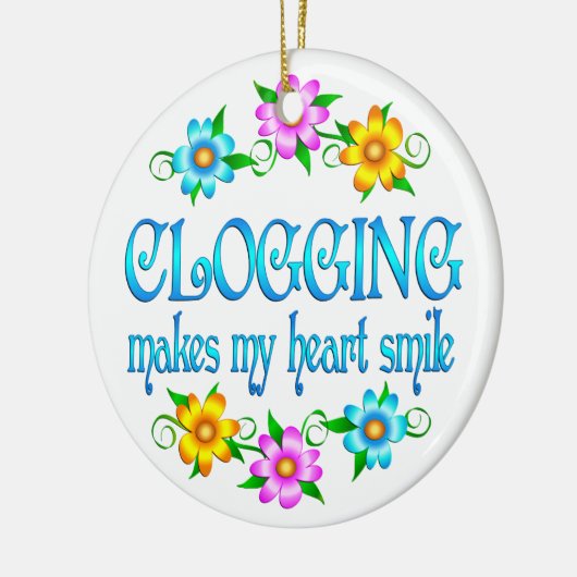 Clogging Keramisch Ornament (Links)