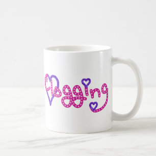 Clogging Love Stars harten roze Koffiemok