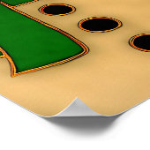 Cloisonne Art Whimsical Forest Classic Christmas  Poster (Hoek)