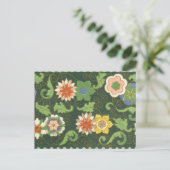 Cloisonne China Patter Asian Oriental Briefkaart (Staand voorkant)
