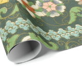 Cloisonne China Patter Asian Oriental Cadeaupapier (Rol Hoek)