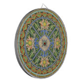 Cloisonne China Patter Asian Oriental Dartbord (Voorkant Links)
