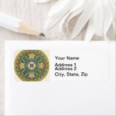 Cloisonne China Patter Asian Oriental Etiket (Insitu)